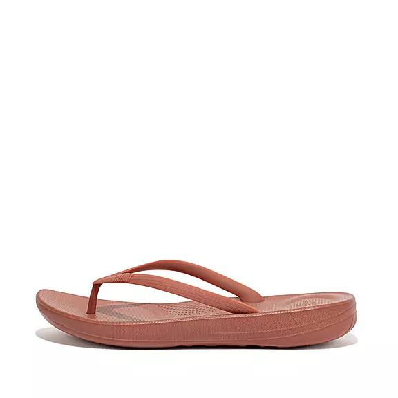 Tongs Femme Fitflop Iqushion Ergonomic Rose (XDM089142)